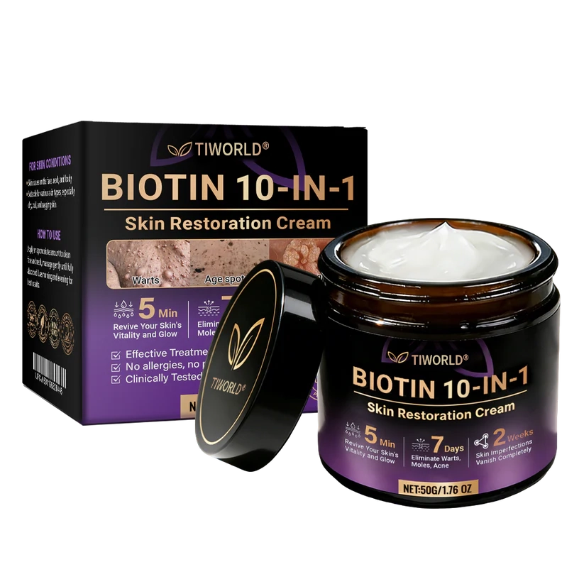 Made and Shipped from USA ✨Tiworld® Biotin 10-in-1 Skin Restoration Cream 🍀