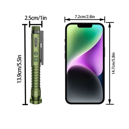 🔥2026 HOT SALE 49% OFF🚨 800LM Multifunctional Rechargeable EDC Flashlight
